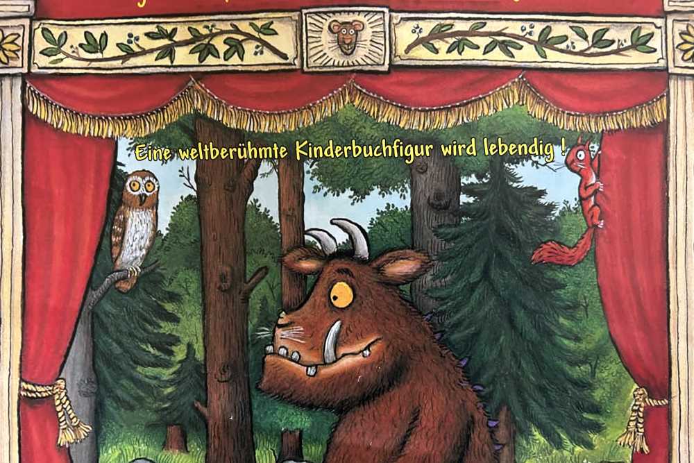 Puppenspiel Der Grüffelo im Palaissaal