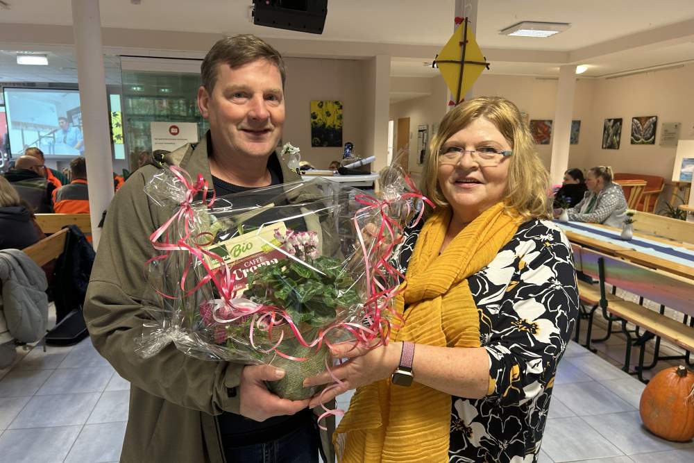 Verabschiedung Birgit Penzl Azurit