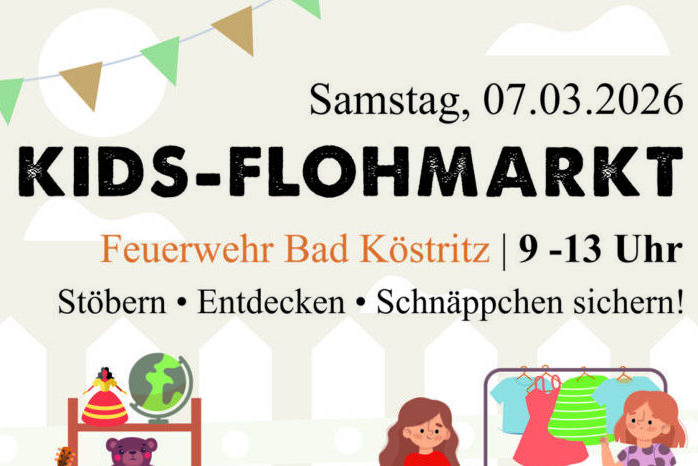 Veranstaltung - Flyer Kids-Flohmarkt